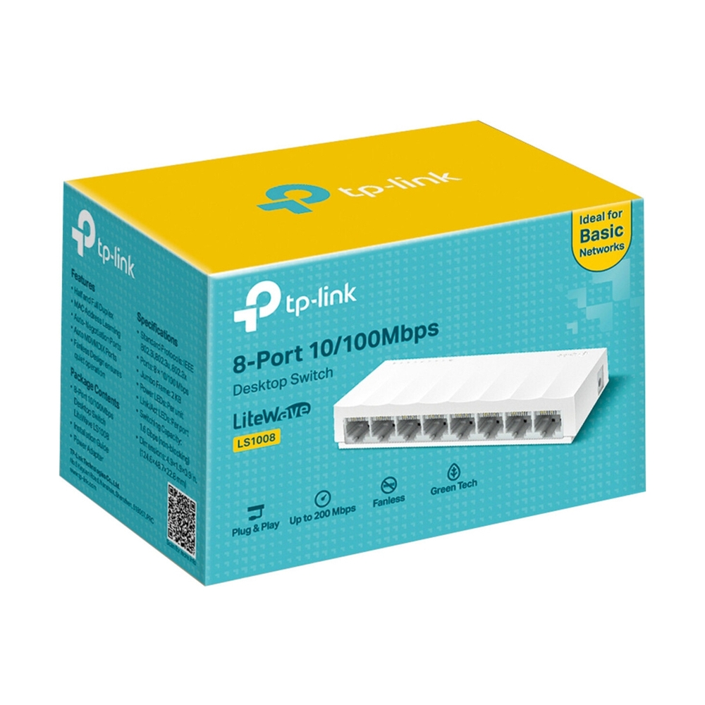 Коммутатор TP-Link LS1008 - фото 3