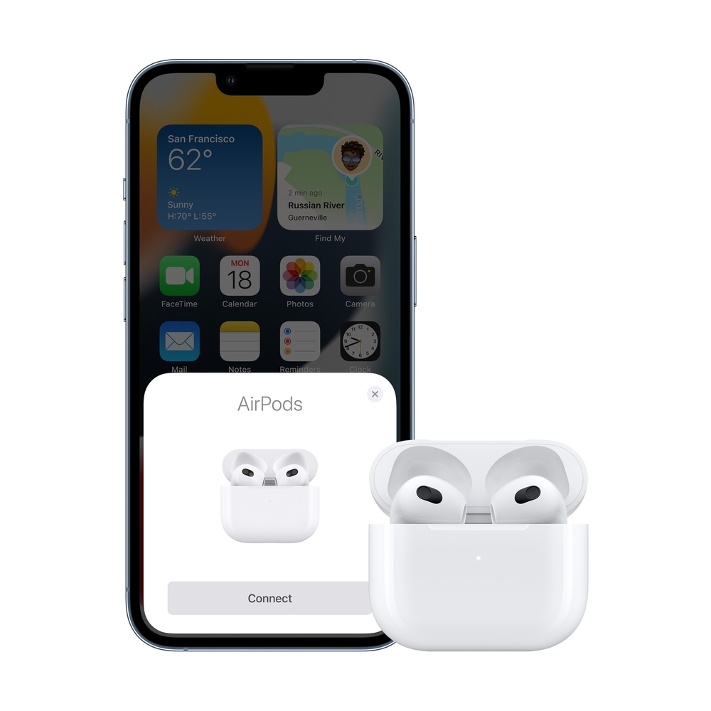 Наушники AirPods 3rd Generaion MME73RU/A - фото 5