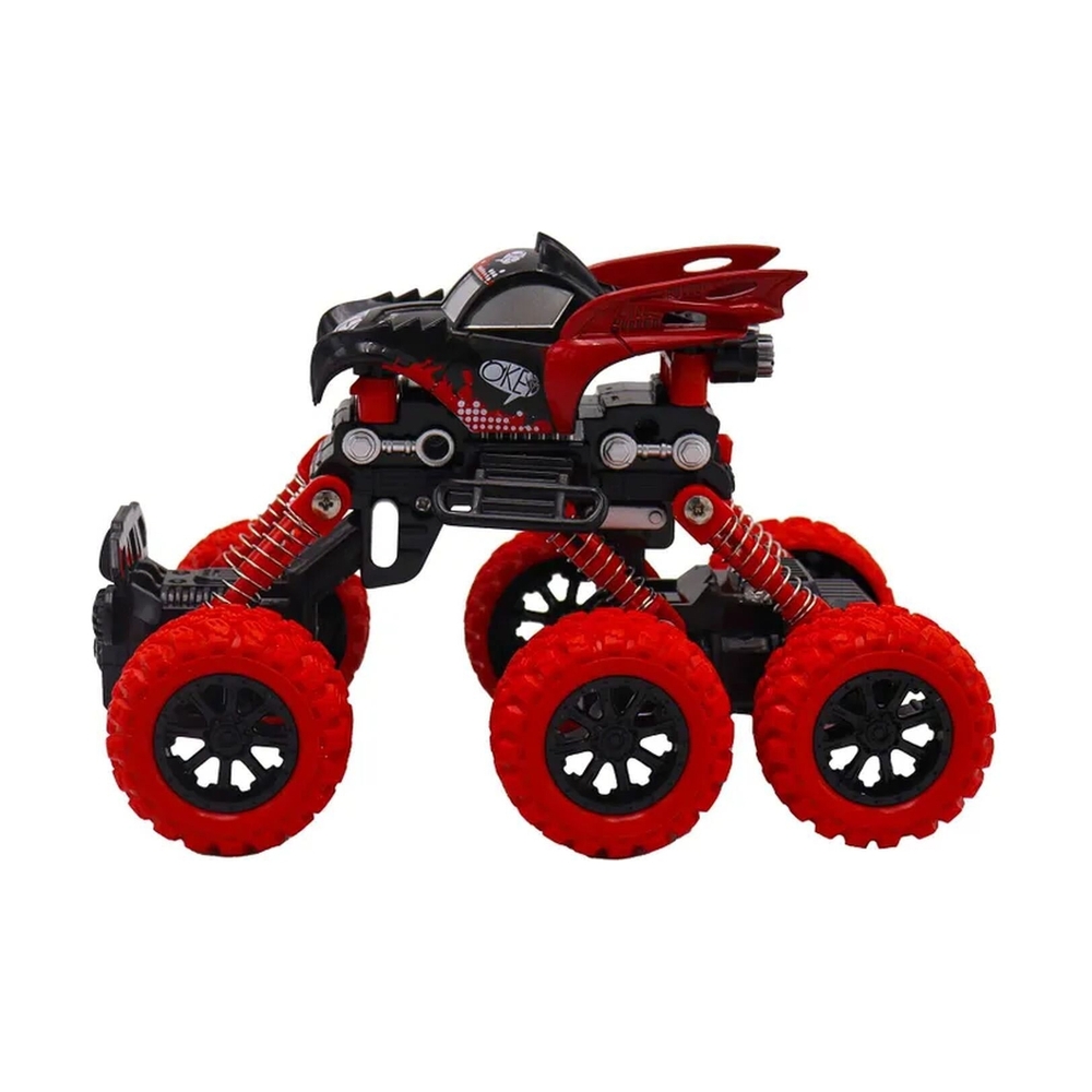 Funky Toys FT97932 Инерционная машинка Внедорожник 6х6 красная - фото 3