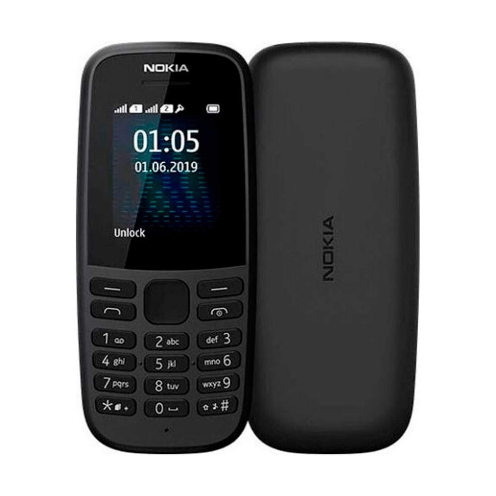 Мобильный телефон Nokia 105 black (2019) - фото