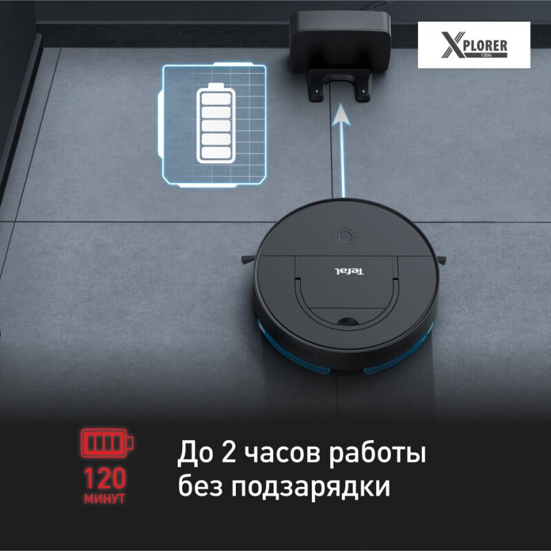 Робот пылесос Tefal RG9075WH: купить по низкой цене в Evrika.com