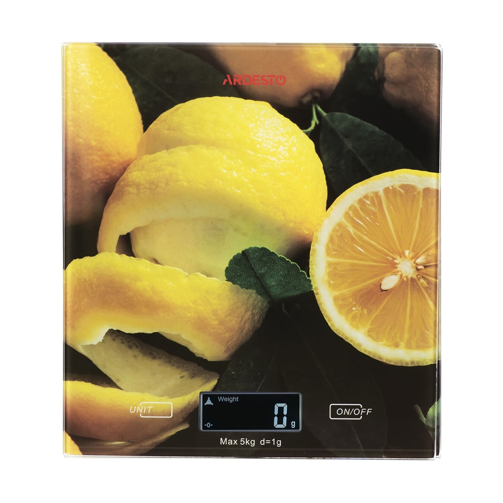Весы кухонные ARDESTO SCK-893LEMON Разноцветный - фото