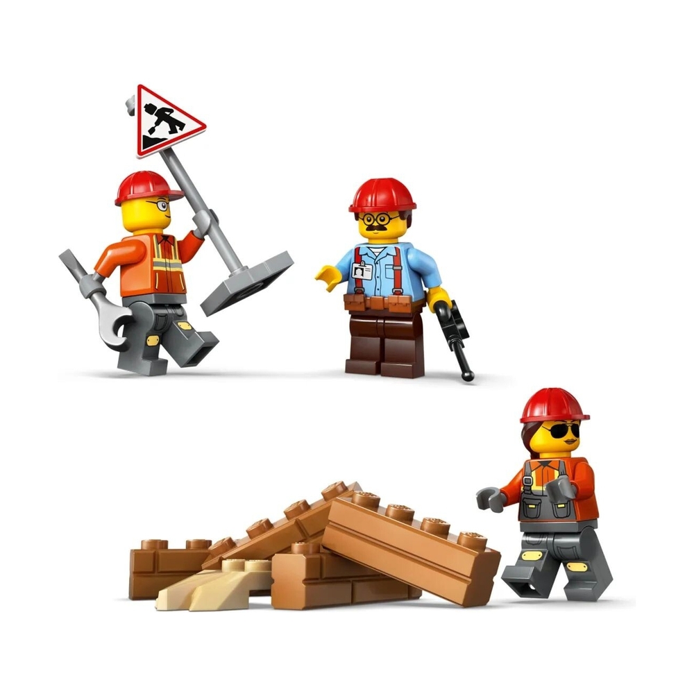 Конструктор Lego 60466 Город Желтый бульдозер - фото 2