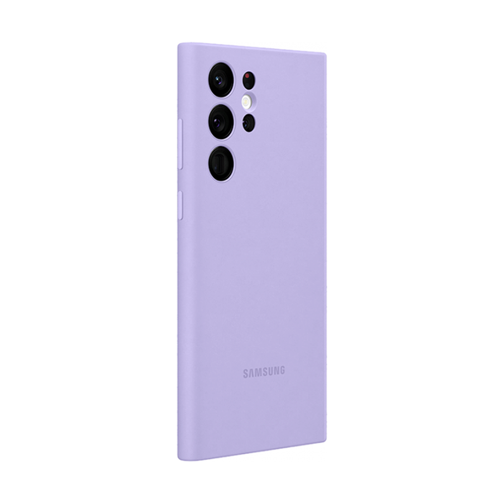 Чехол EF-PS908TVEGRU Galaxy S22+ (Silicone Cover) lavender - фото 3