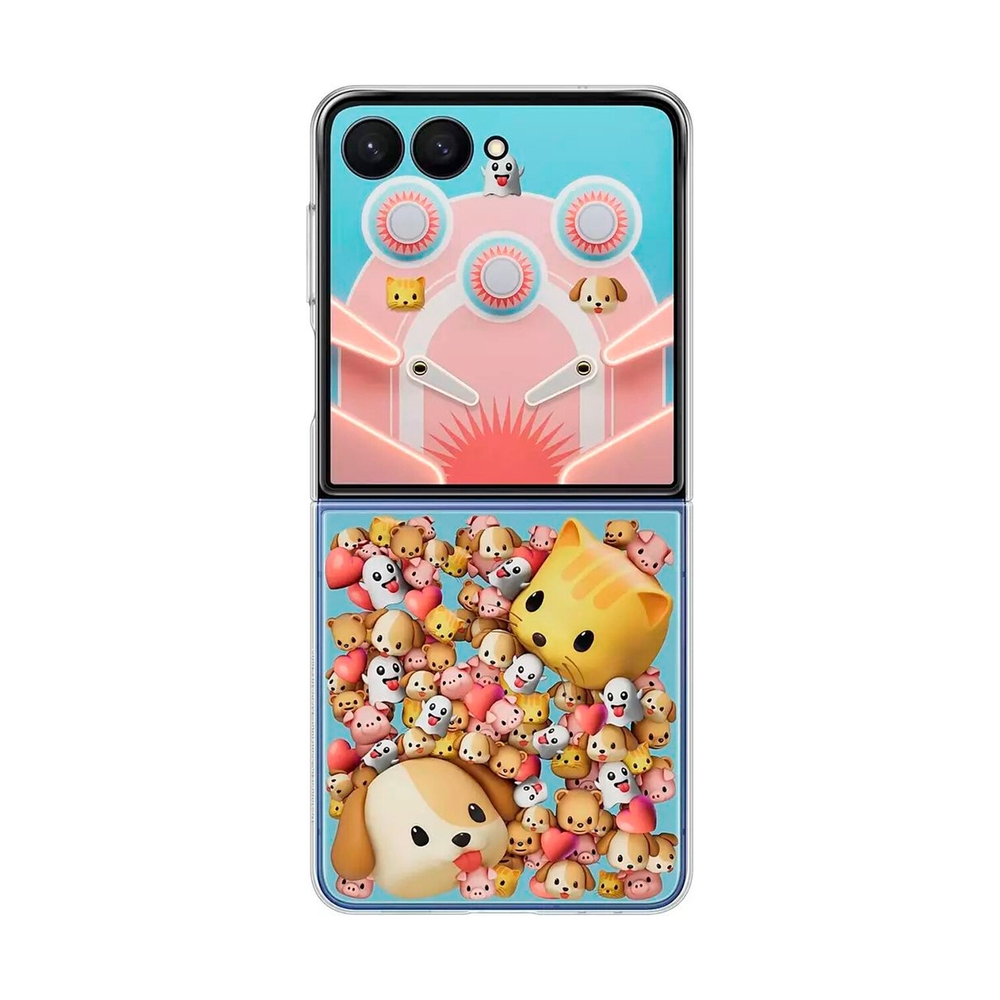 Чехол для смартфона Samsung Flipsuit Case Z Flip7 Transparent (EF-ZF766CTEGRU) - фото