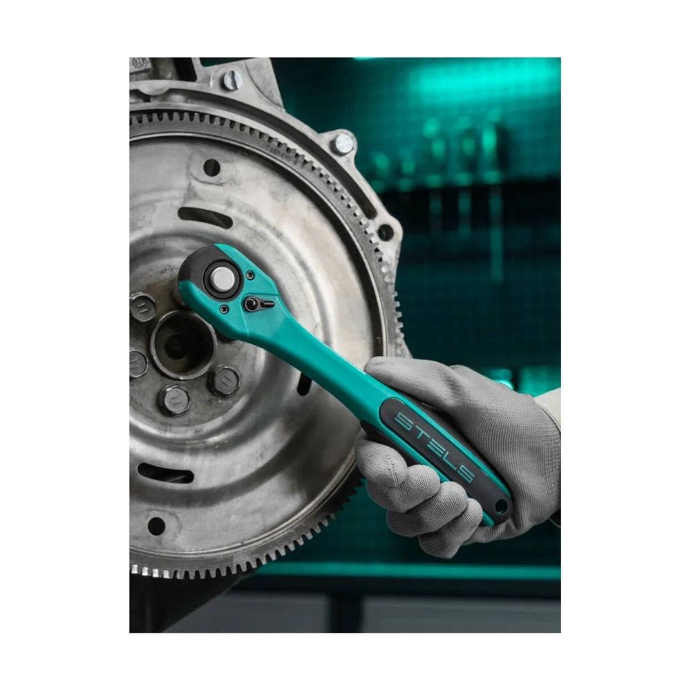 Набор инструментов 12 гранные головки, пластиковый кейс, 94 предмета Stels - фото 4