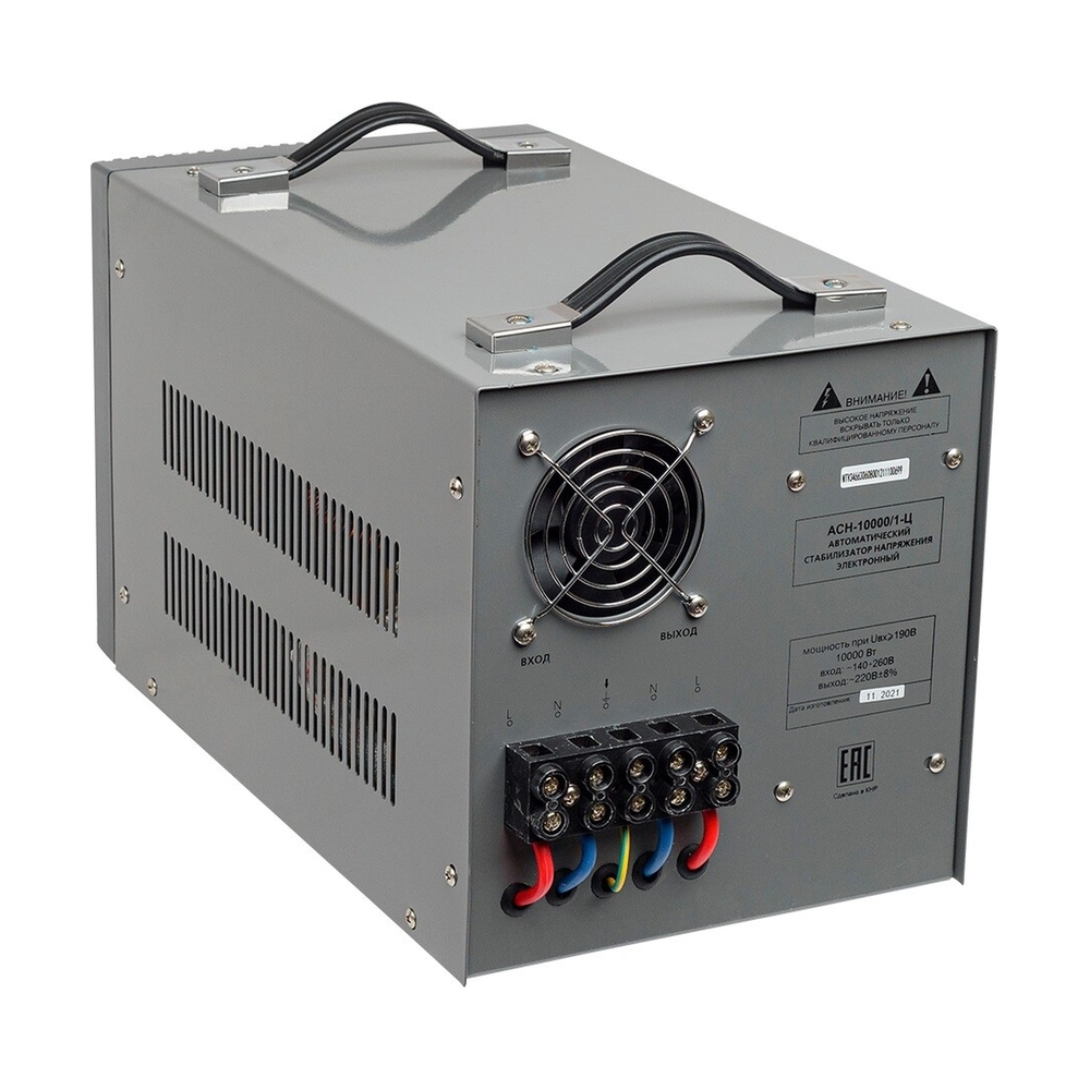 Стабилизатор напряжения Ресанта АСН-10000/1-Ц - фото 6