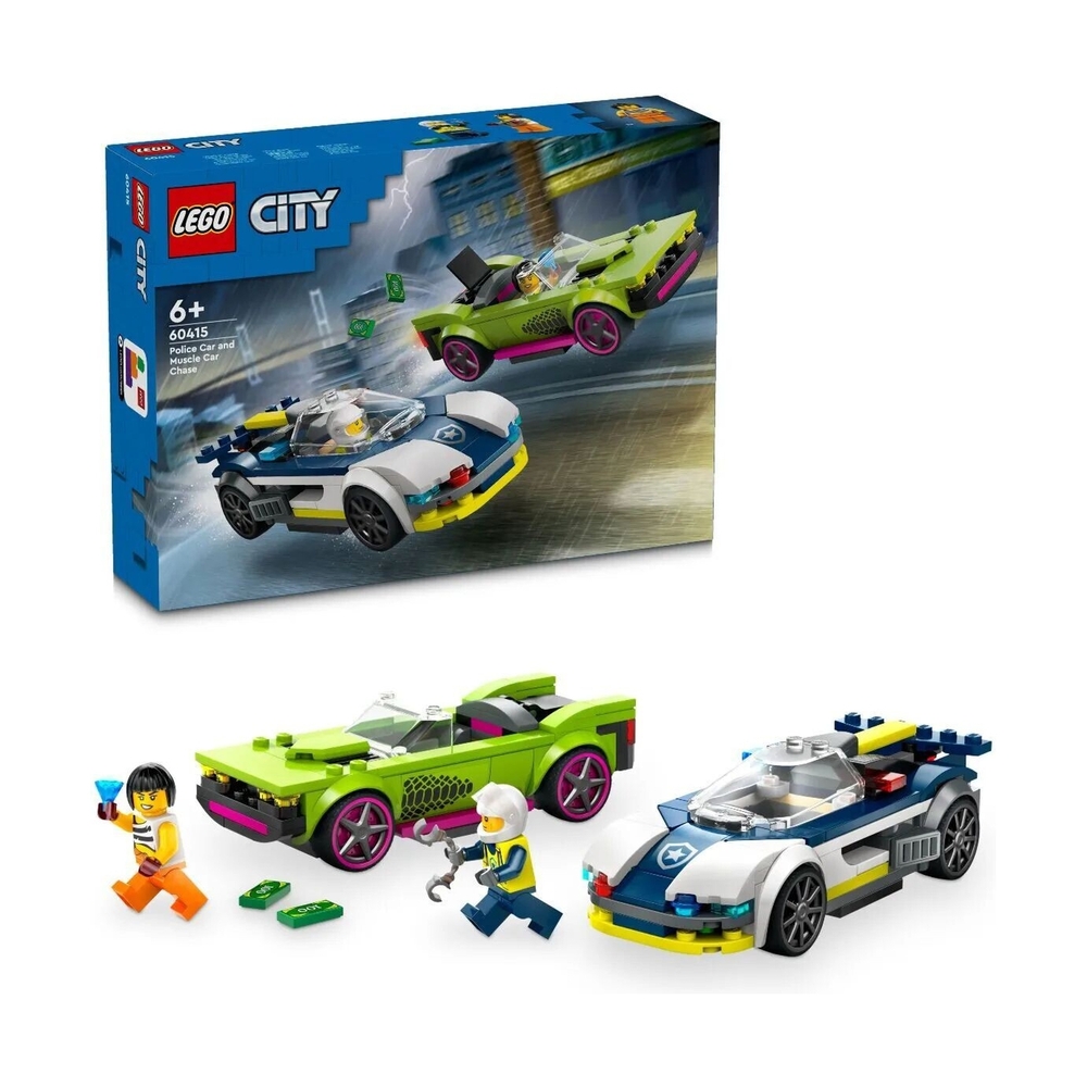 Конструктор Lego 60415 Город Полицейская погоня - фото
