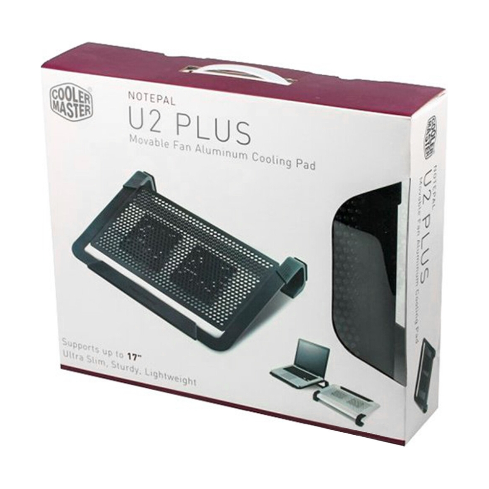 Охлаждающая подставка для ноутбука Cooler Master NotePal U2 PLUS 17" (R9-NBC-U2PK-GP) - фото 3
