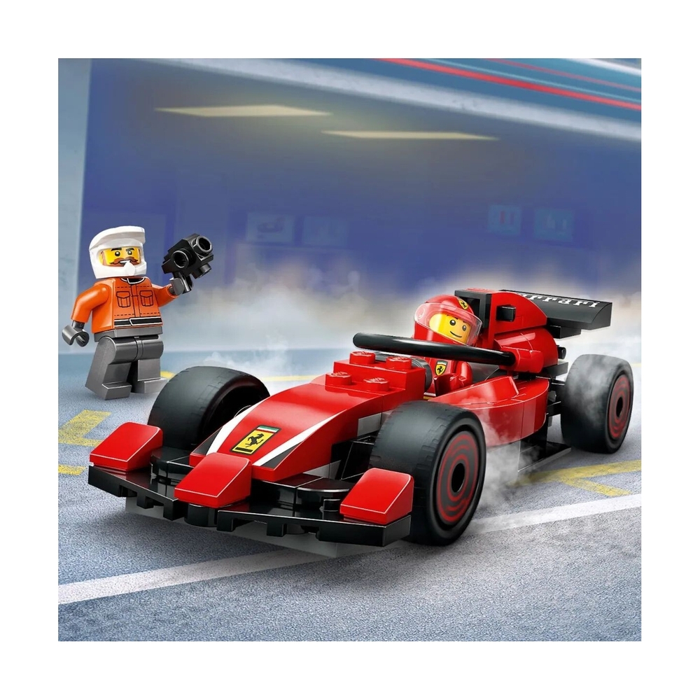 Конструктор Lego 60443 Город Пит-стоп F1® с болидом Ferrari - фото 6