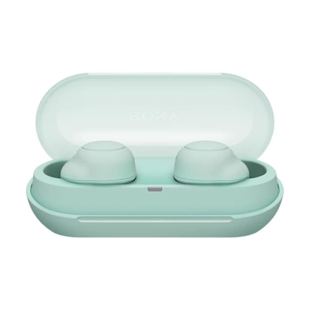 Наушники беспроводные Sony WFC500G.E зеленый - фото 2