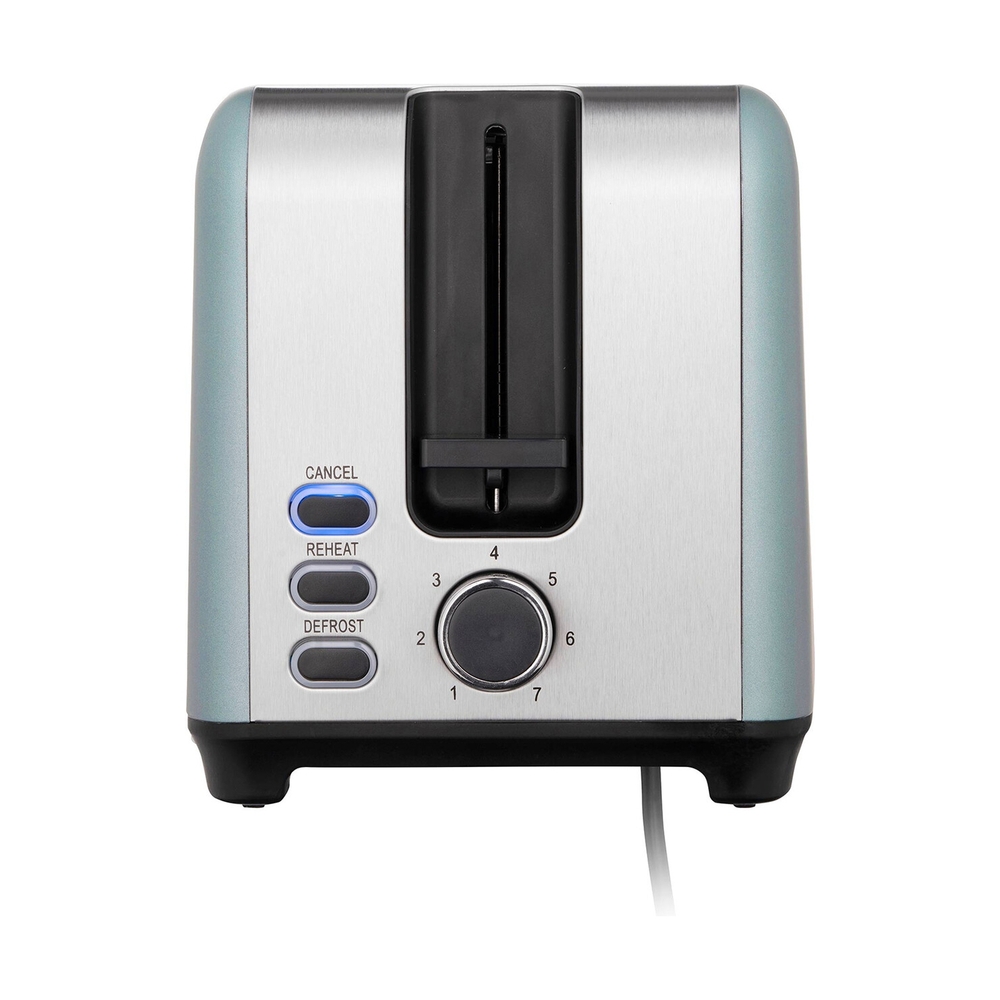 Тостер Ardesto Mint Harmony T-F400G 800Вт, металл, мятный+серебристый - фото 3