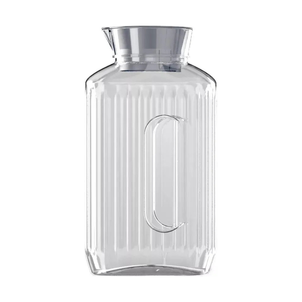 Кувшин для холодных напитков TREND 2л БытПласт (Серый металлик) - фото