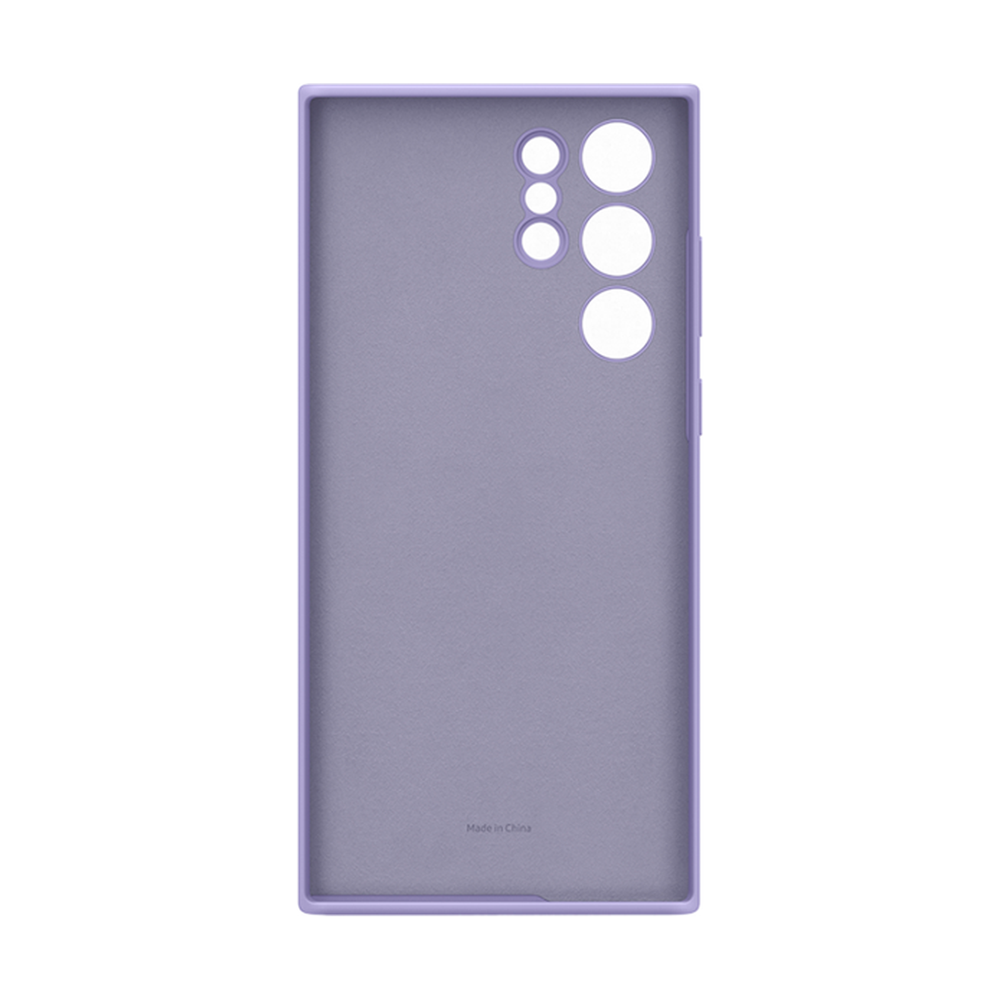 Чехол EF-PS908TVEGRU Galaxy S22+ (Silicone Cover) lavender - фото 6