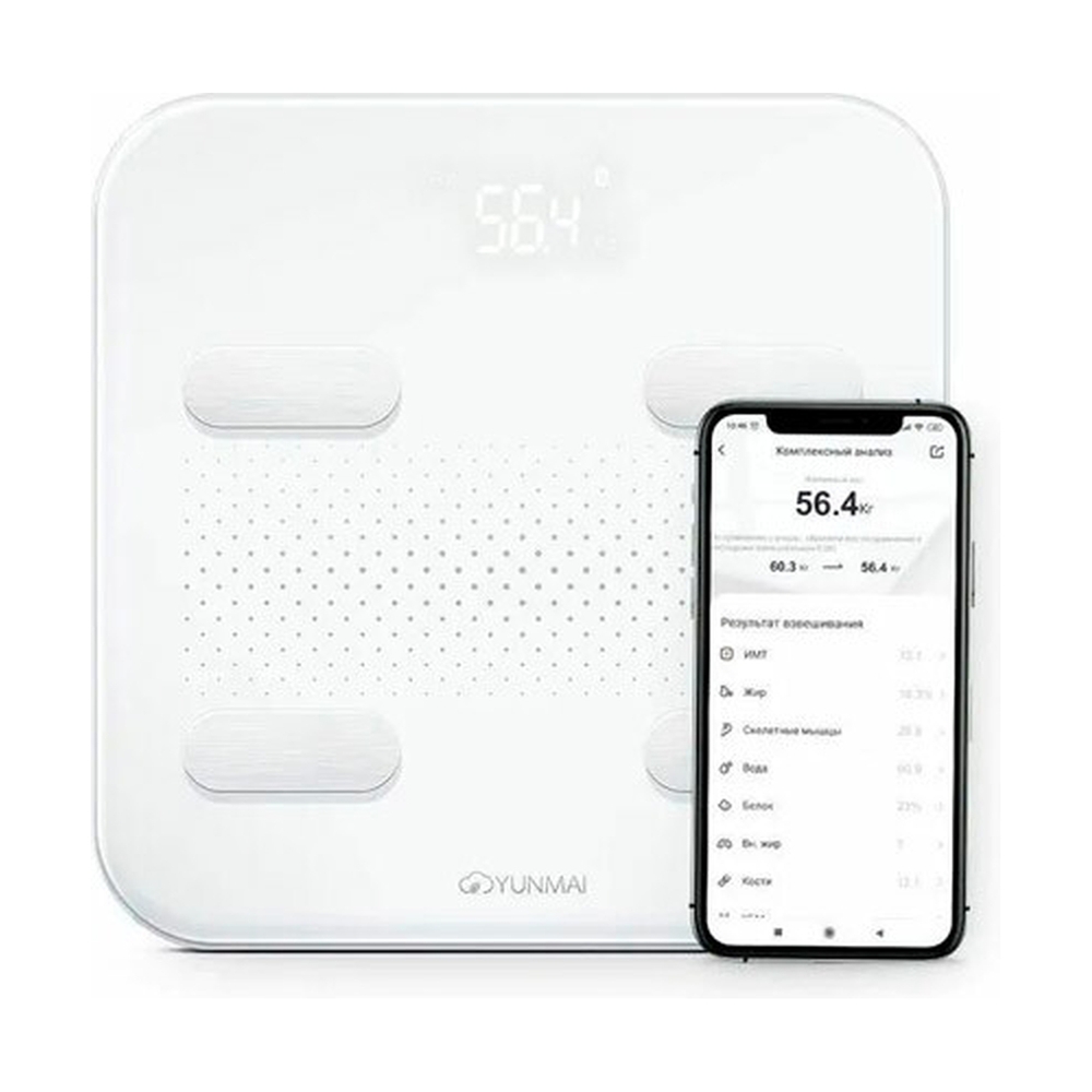 Весы M1805 white Yunmai X - фото
