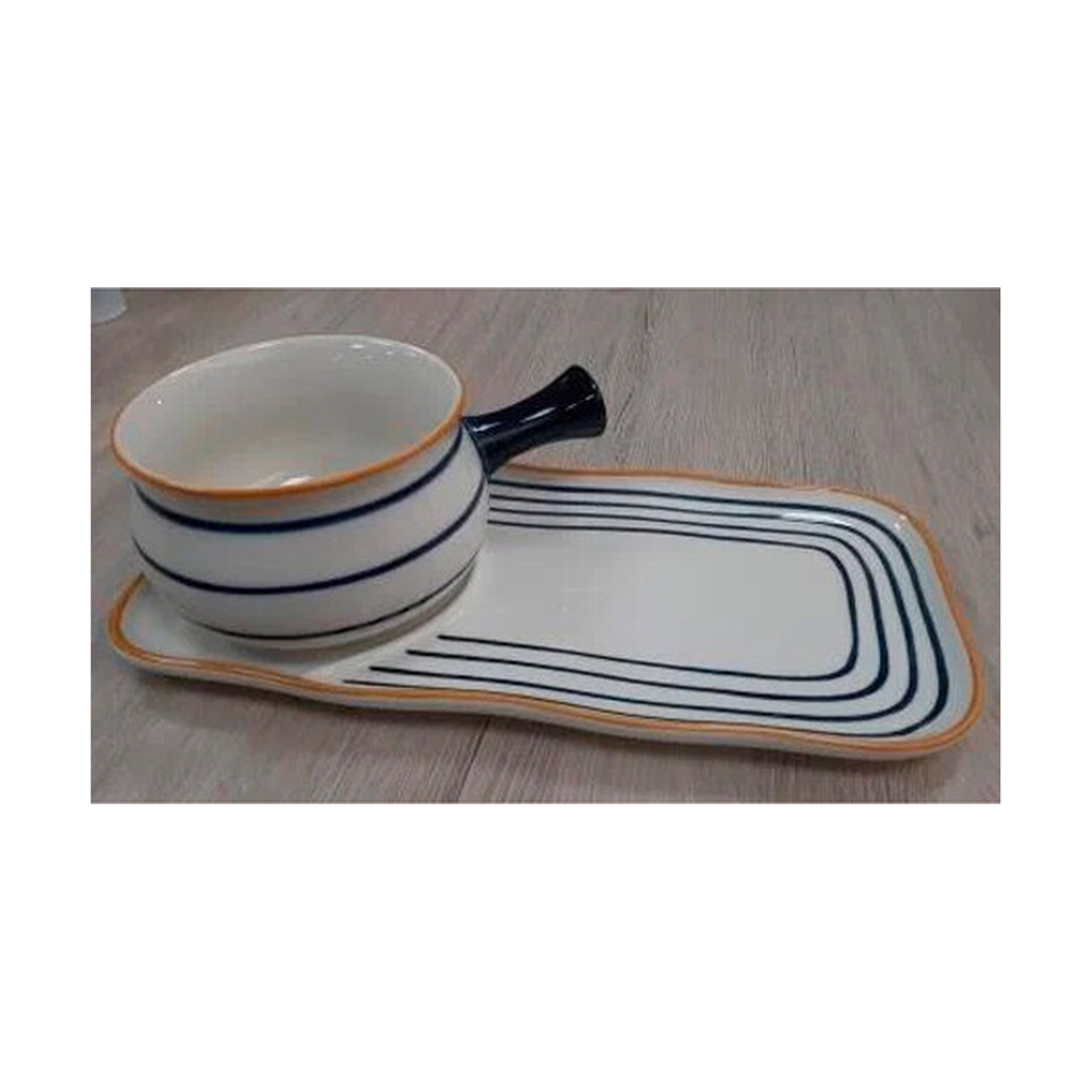 Набор для завтрака 2 пр. фарфор, 202794 - фото