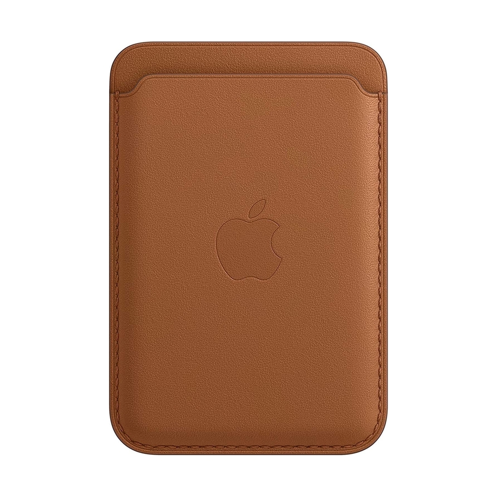iPhone Leather Wallet with MagSafe - Saddle Brown - фото