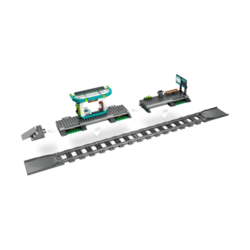 Конструктор Lego Город Трамвай и станция в центре города 60423 - фото 4