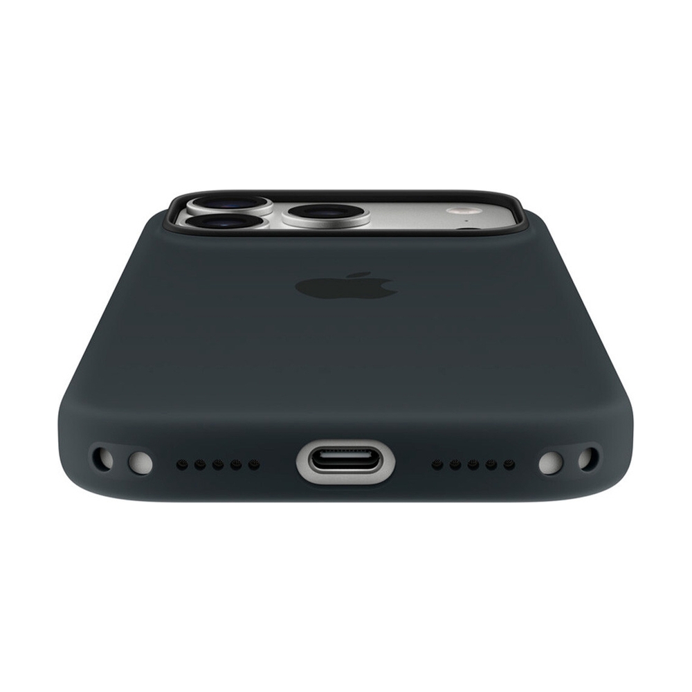 Чехол iPhone 17 Pro Silicone Case with MagSafe – Black (MGFK4ZM/A) - фото 4