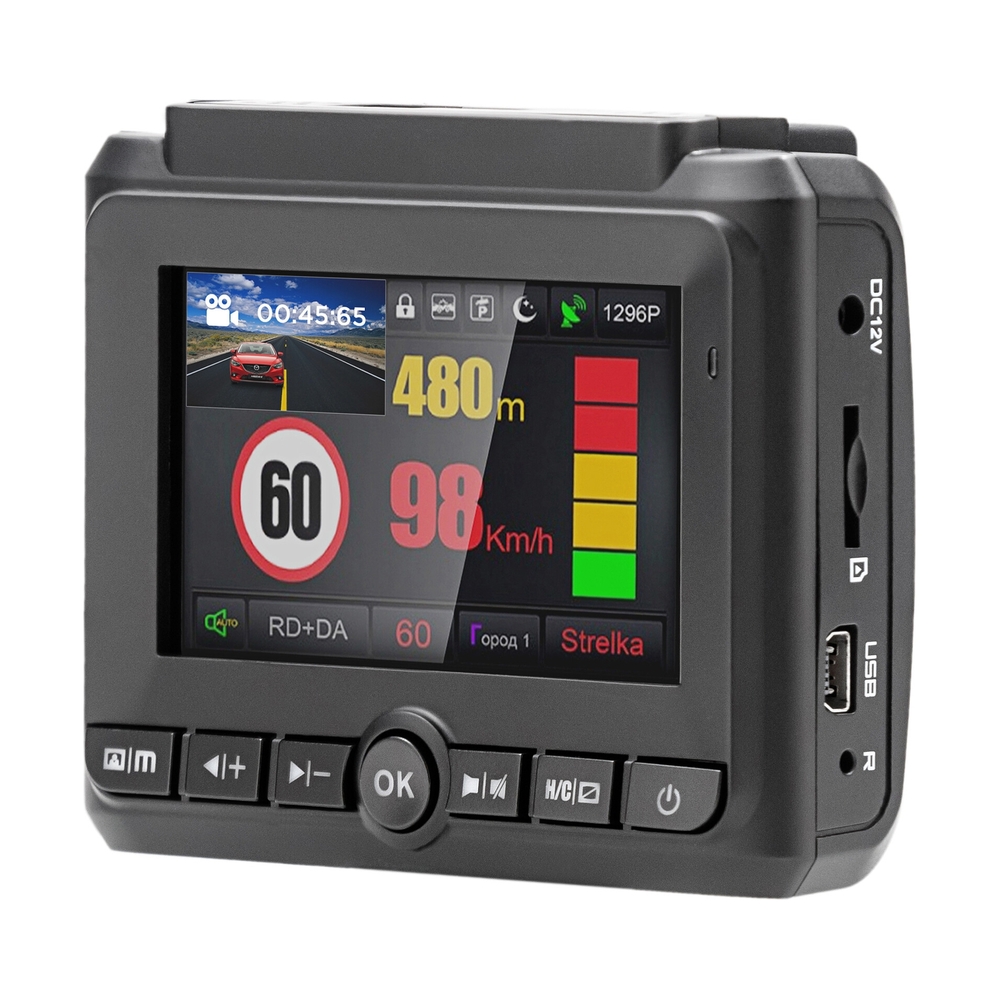 Гибрид радар-детектора и видеорегистратора PLAYME Alpha - фото 7