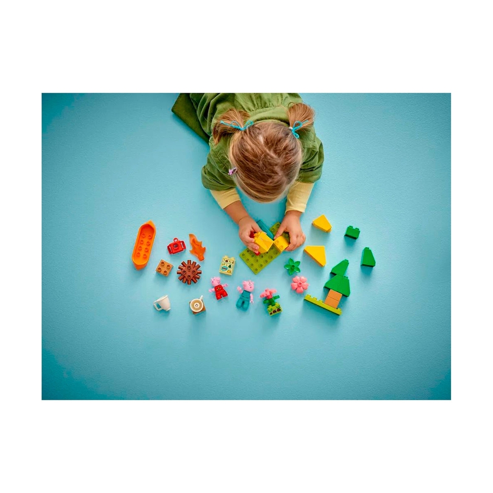 Конструктор Lego 10452 Дупло Поездка на природу Свинки Пеппы - фото 3