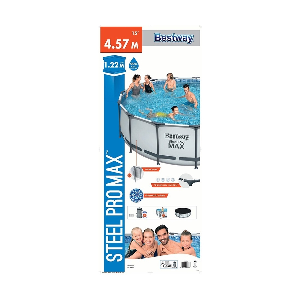 Каркасный бассейн Steel Pro MAX BESTWAY, 56438 - фото 3
