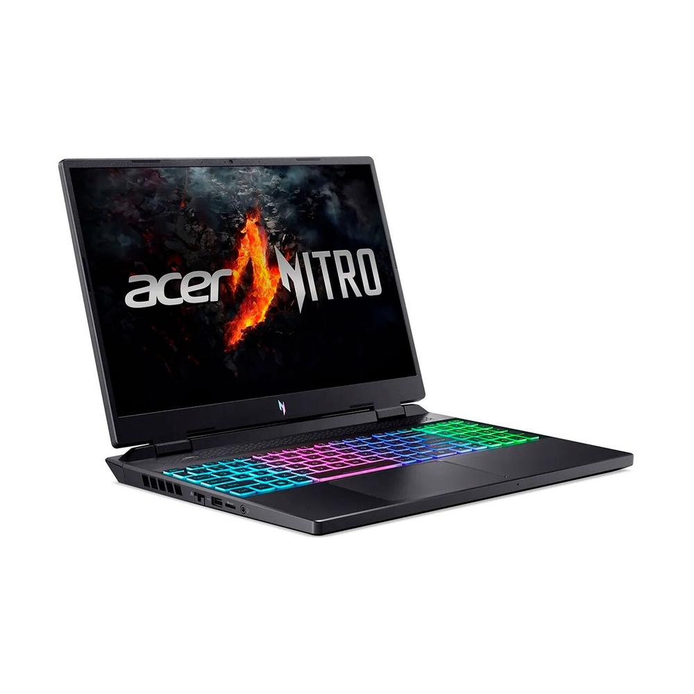 Игровой ноутбук Acer Nitro 16 / 16 Gb / 512 Gb / 16" / RTX 4060 8 Gb / Ryzen 5 8645HS / DOS / Чёрный AN16-42-R1FK (NH.QT8ER.001) - фото 2
