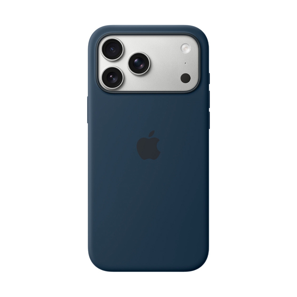 Чехол iPhone 17 Pro Max Silicone Case with MagSafe – Midnight (MGFP4ZM/A) - фото