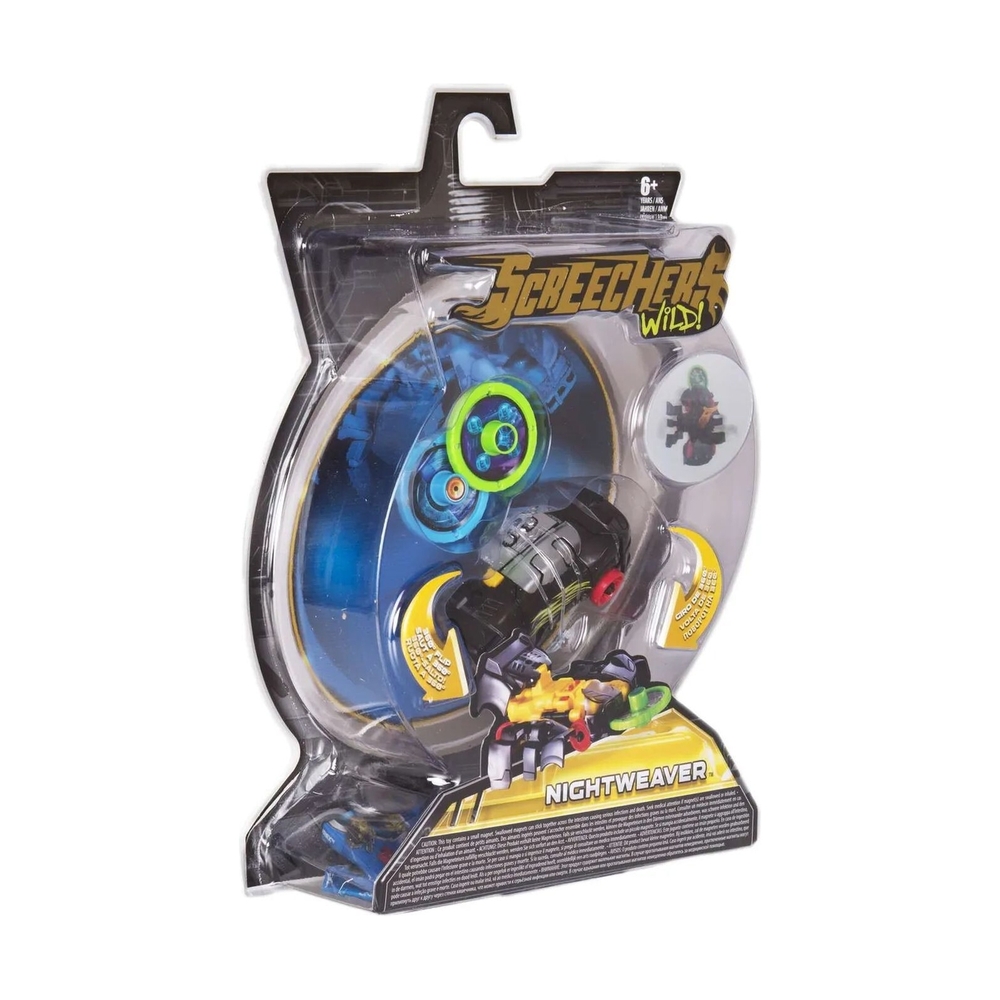 Screechers Wild Дикие Скричеры 34820 Машинка-трансформер Найтвивер л1 - фото 2