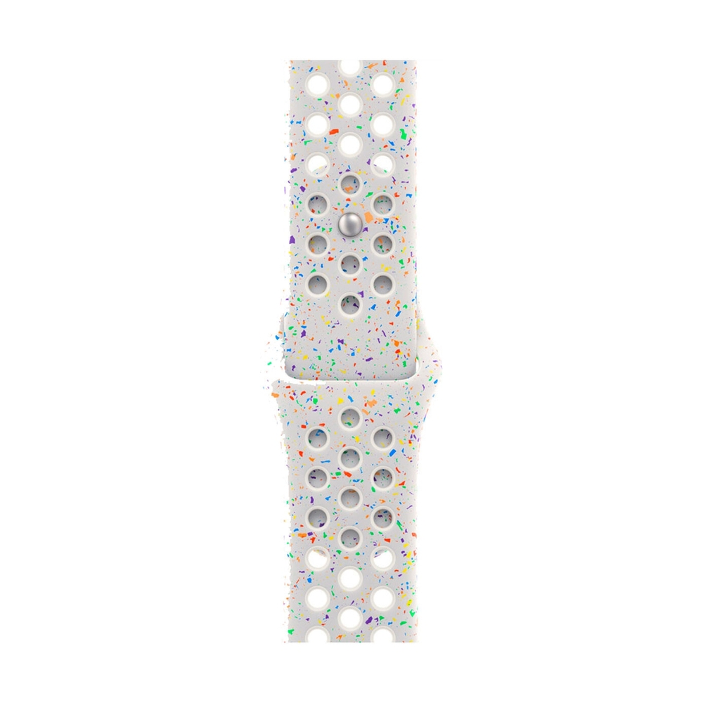 Ремешок Apple 42mm Pure Platinum Nike Sport Band - S/M (MYJM3) - фото