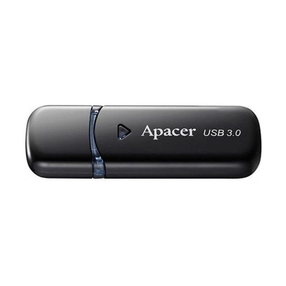 USB-накопитель, Apacer, AH355, AP64GAH355B-1, 64GB, USB 3.1, Чёрный - фото