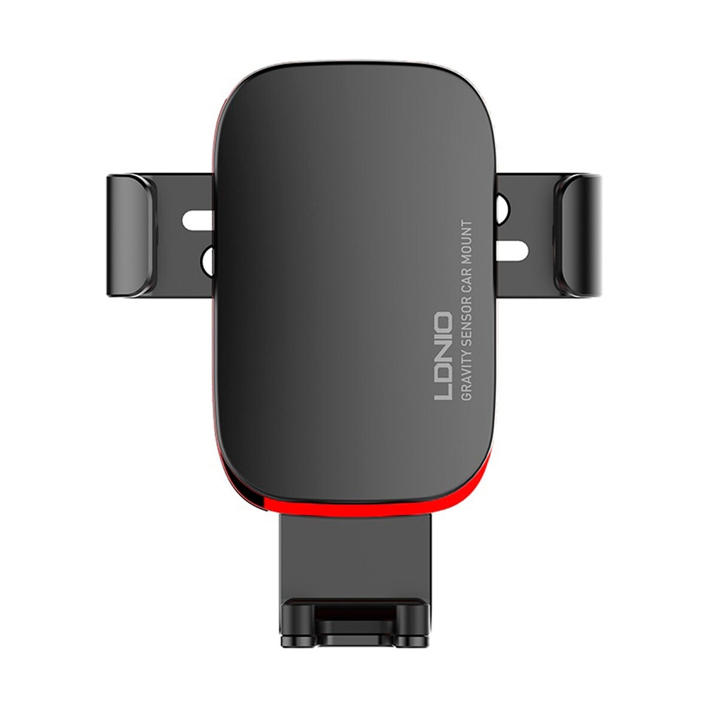 Автомобильный держатель для телефона, LDNIO, Gravyty MG10, Зажим, Черный - фото 2