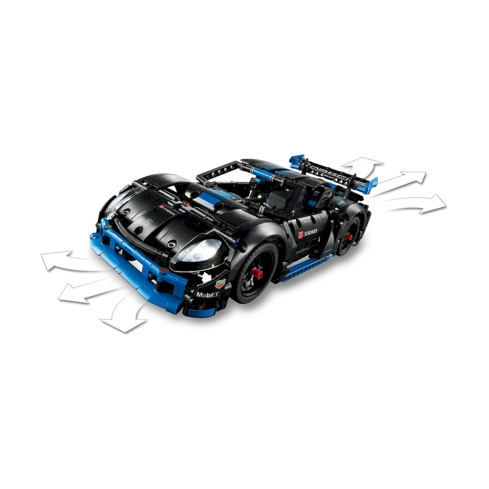 Конструктор Lego Гоночный Porsche GT4 e-Performance 42176 - фото 6