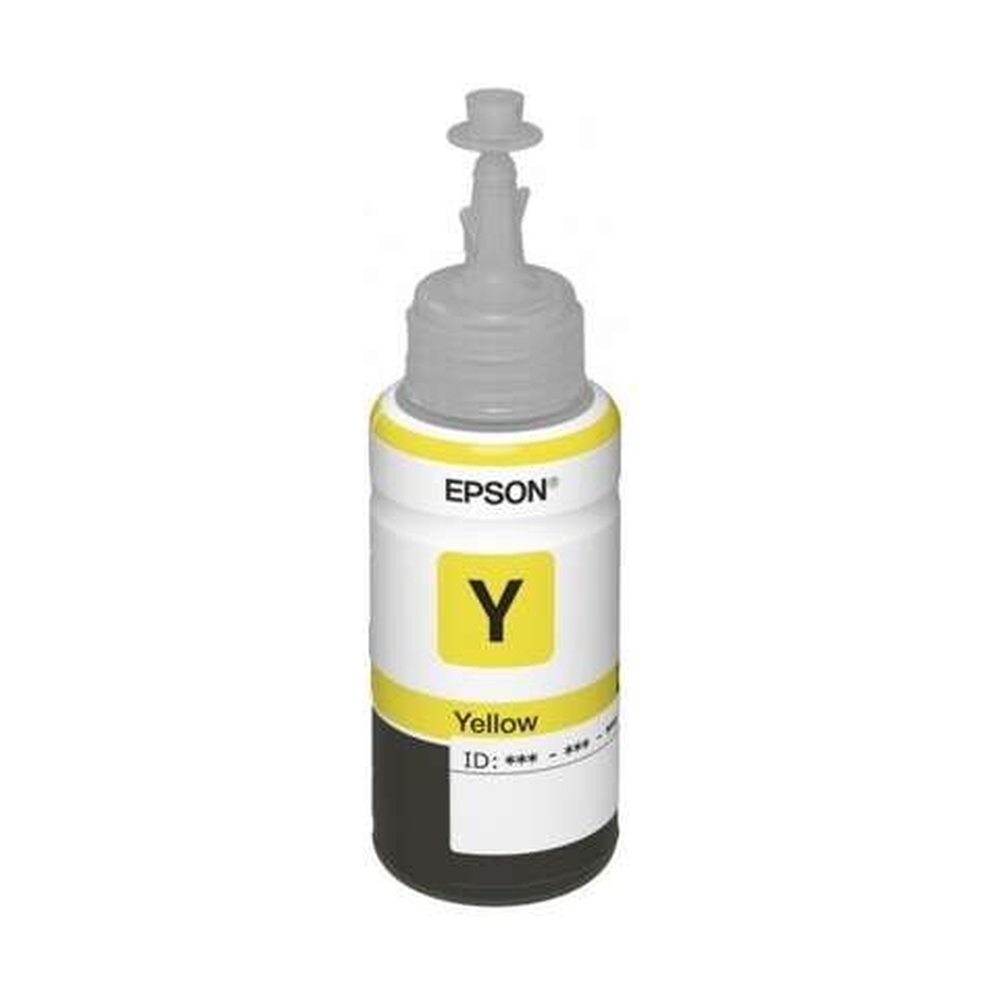 Картридж Epson C13T66444A L100 Yellow ink bottle 70ml - фото