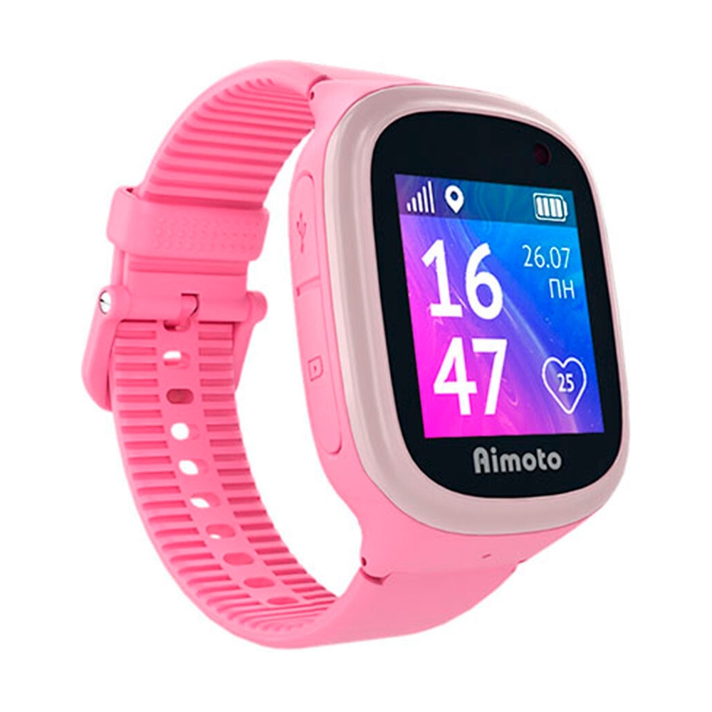 Детские смарт-часы Aimoto Start 2 розовый - фото 2