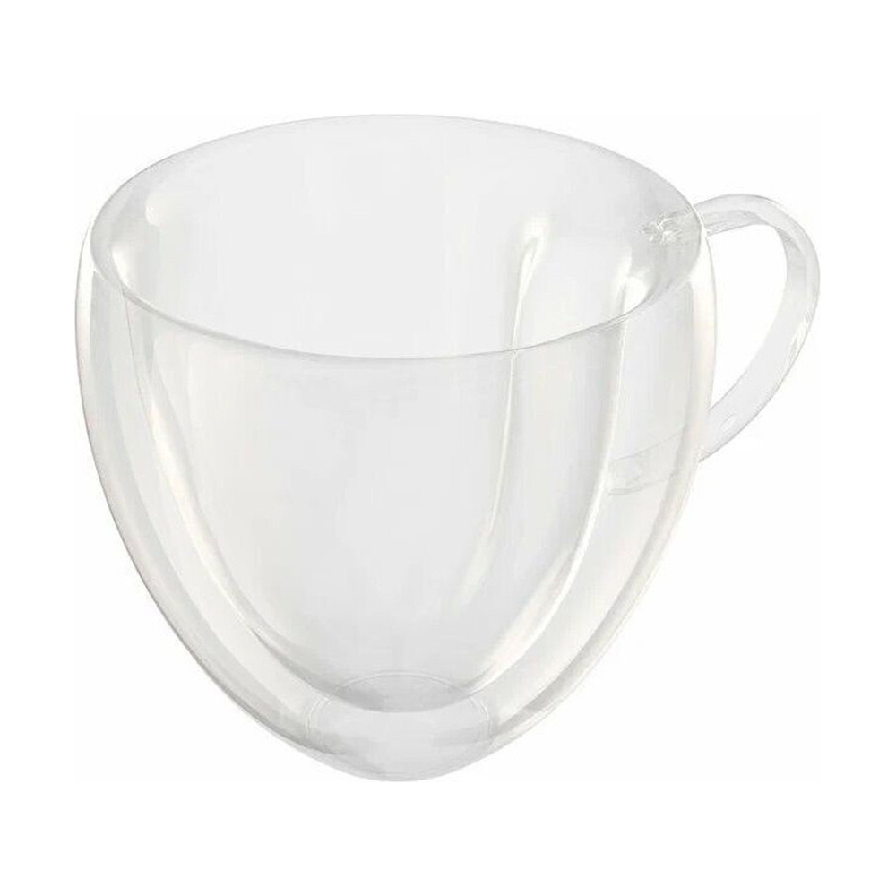 QWERTY Чашка стеклянная с двойными стенками Amato 300 мл - фото 2