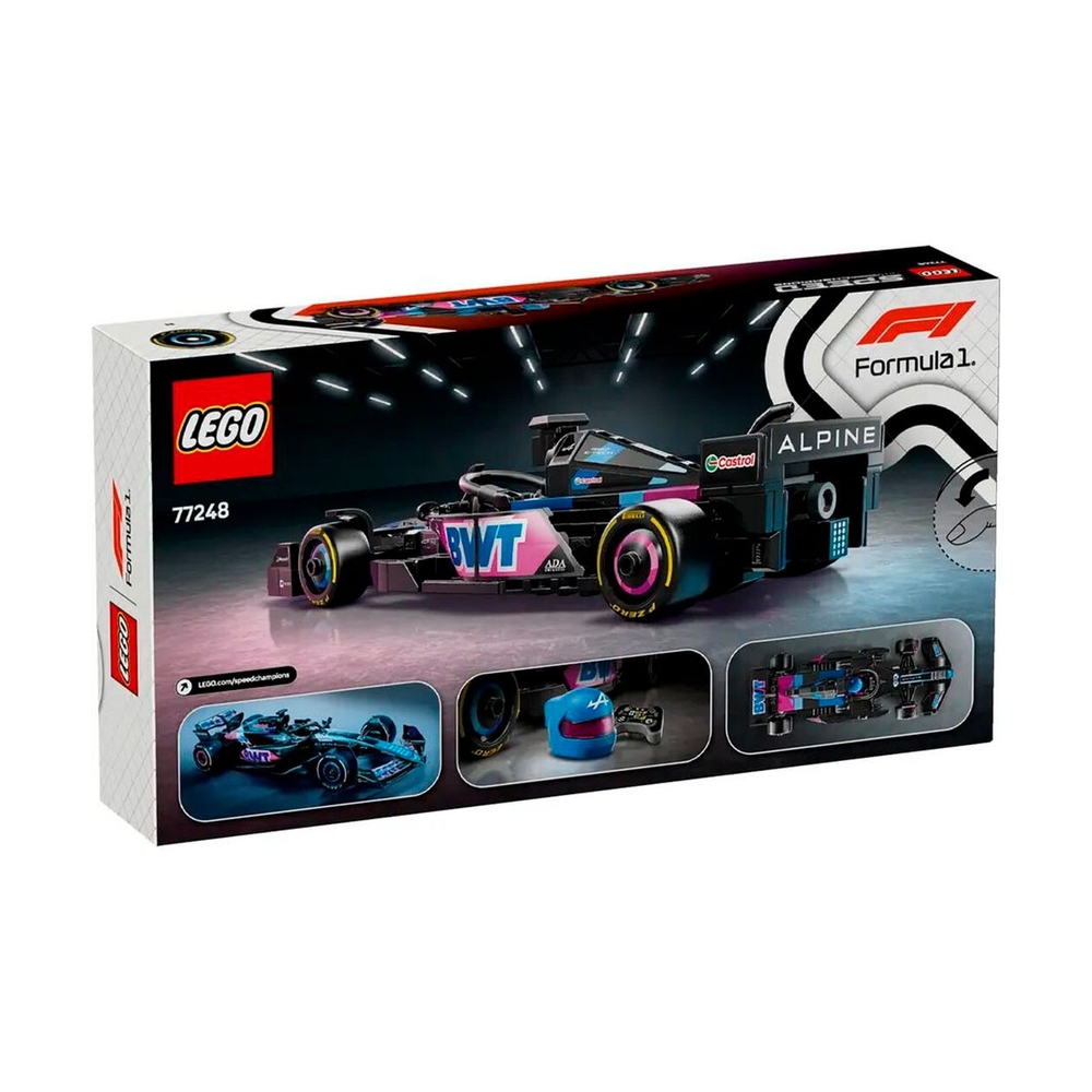Конструктор Lego 77248 Speed Champions Болид BWT Alpine F1® Team A524 - фото 7