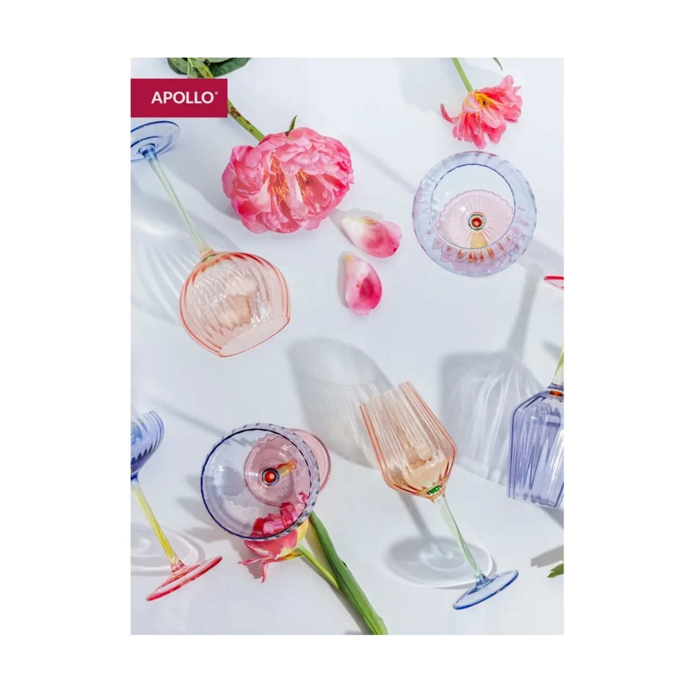 Набор бокалов для шампанского APOLLO Estrado 2 пр. 220 мл EST-220-2 - фото 3