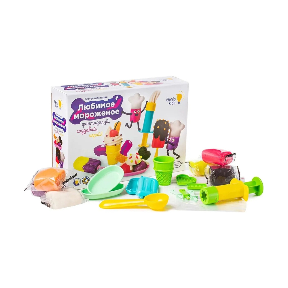 Genio Kids TA2004 Набор для детской лепки «Любимое мороженое» - фото 2
