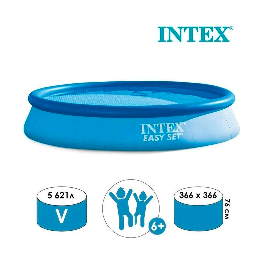 Семейный надувной бассейн Easy Set INTEX, 28130NP - фото 2