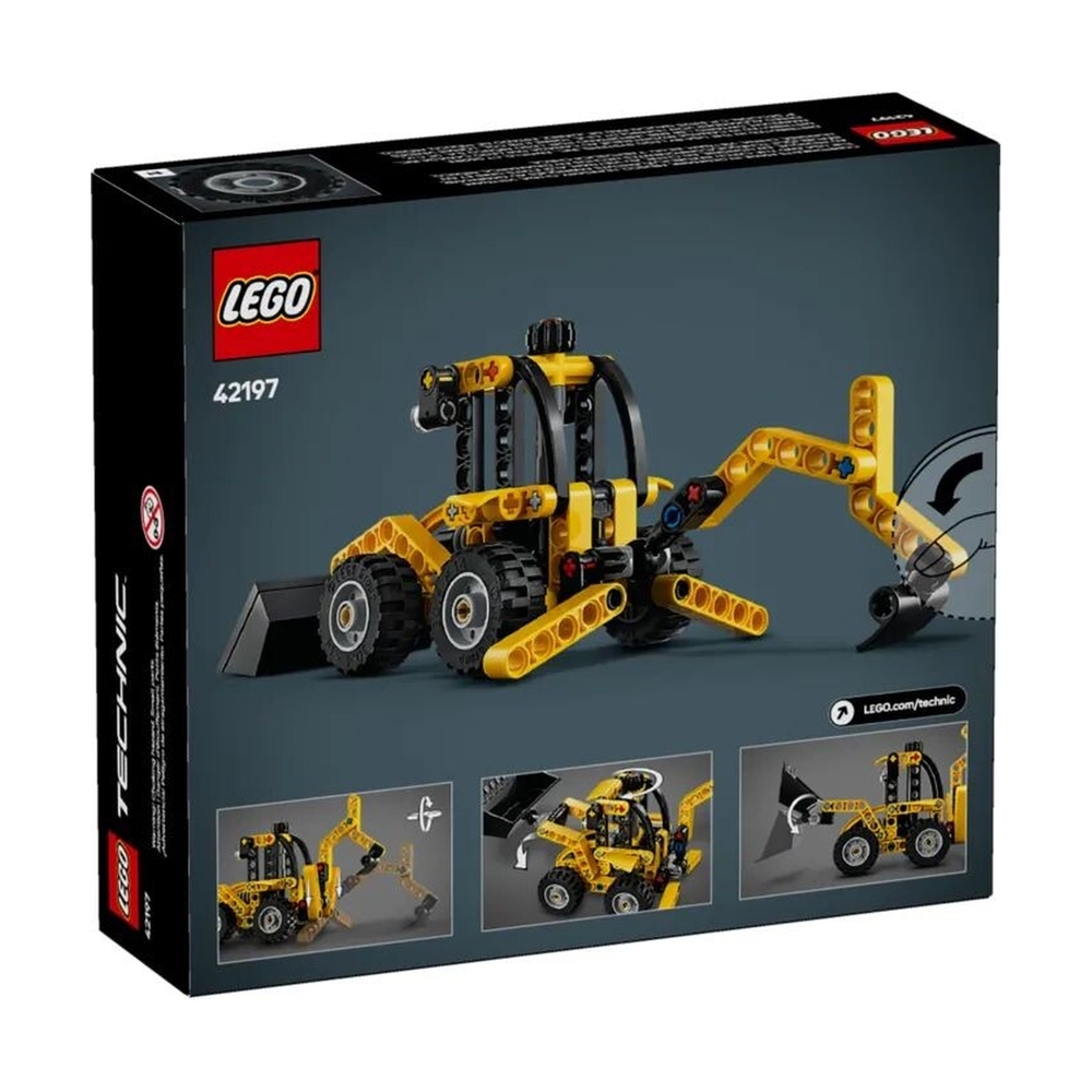 Конструктор Lego 42197 Техник Экскаватор-погрузчик - фото 9