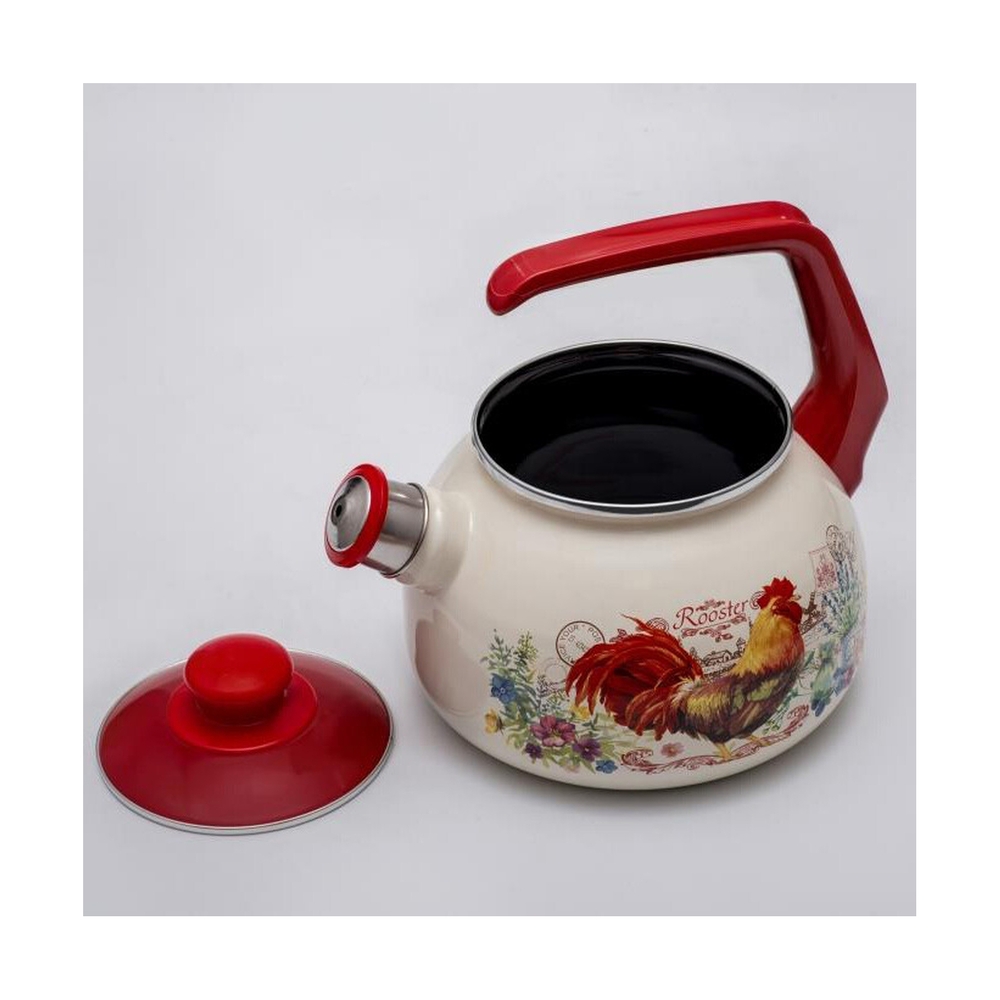 Чайник с бак. руч. Metrot, Золотой Петушок, 2,5л, 196631 - фото 5