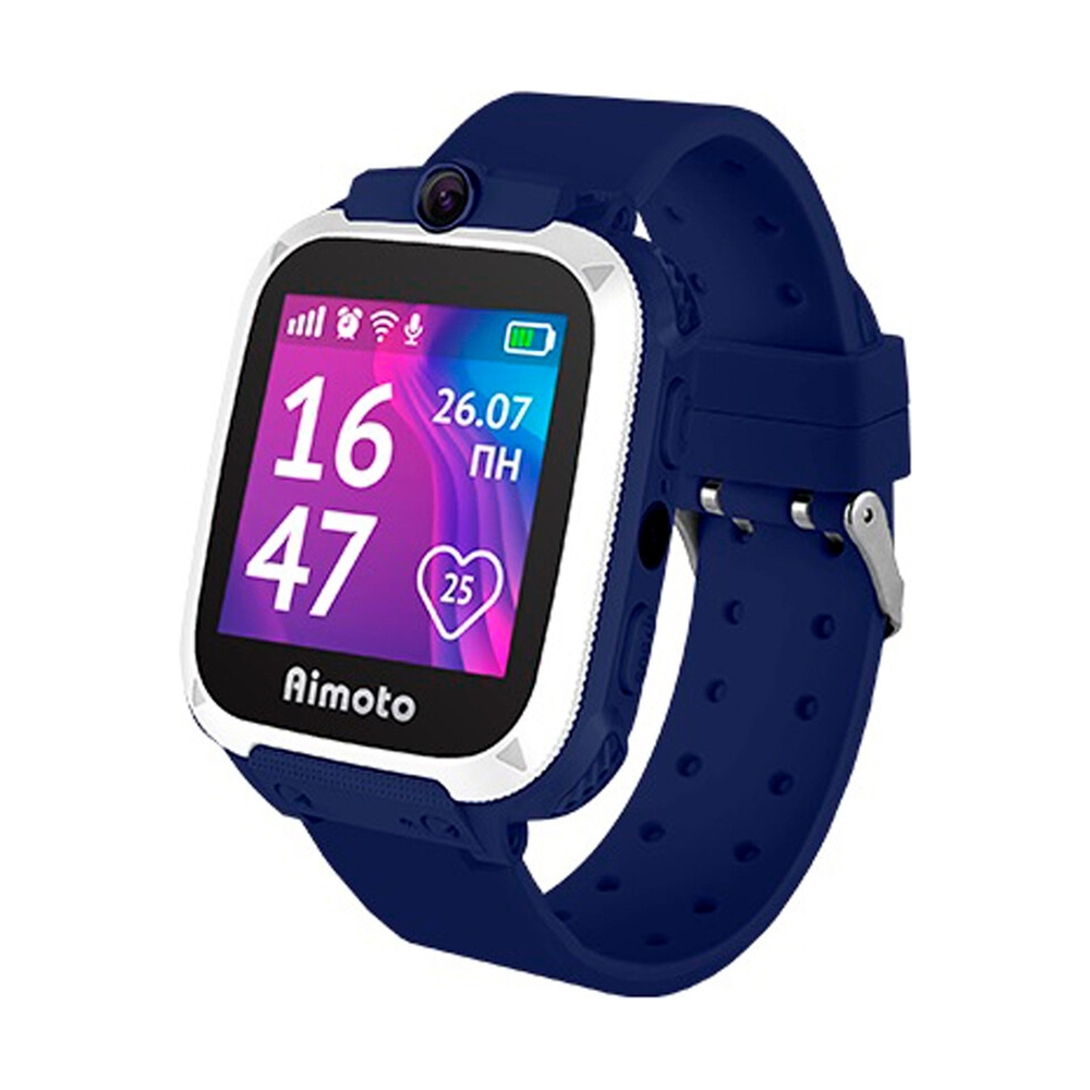 Детские смарт-часы Aimoto Element синий - фото