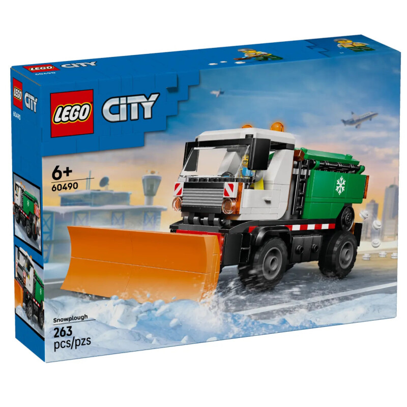 Конструктор Lego 60490 Город Снегоуборочная машина - фото 2