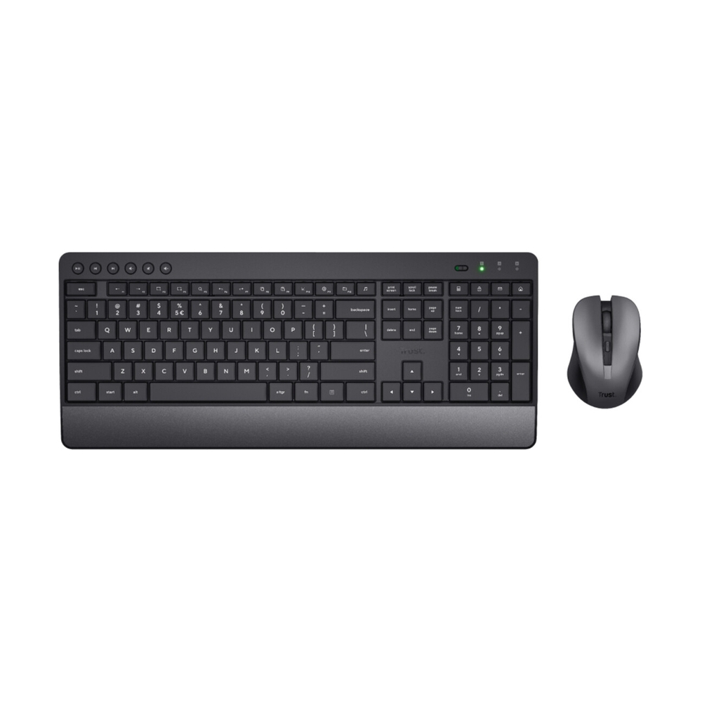 Клавиатура и мышь Trust Trezo Wireless Deskset (24529) - фото