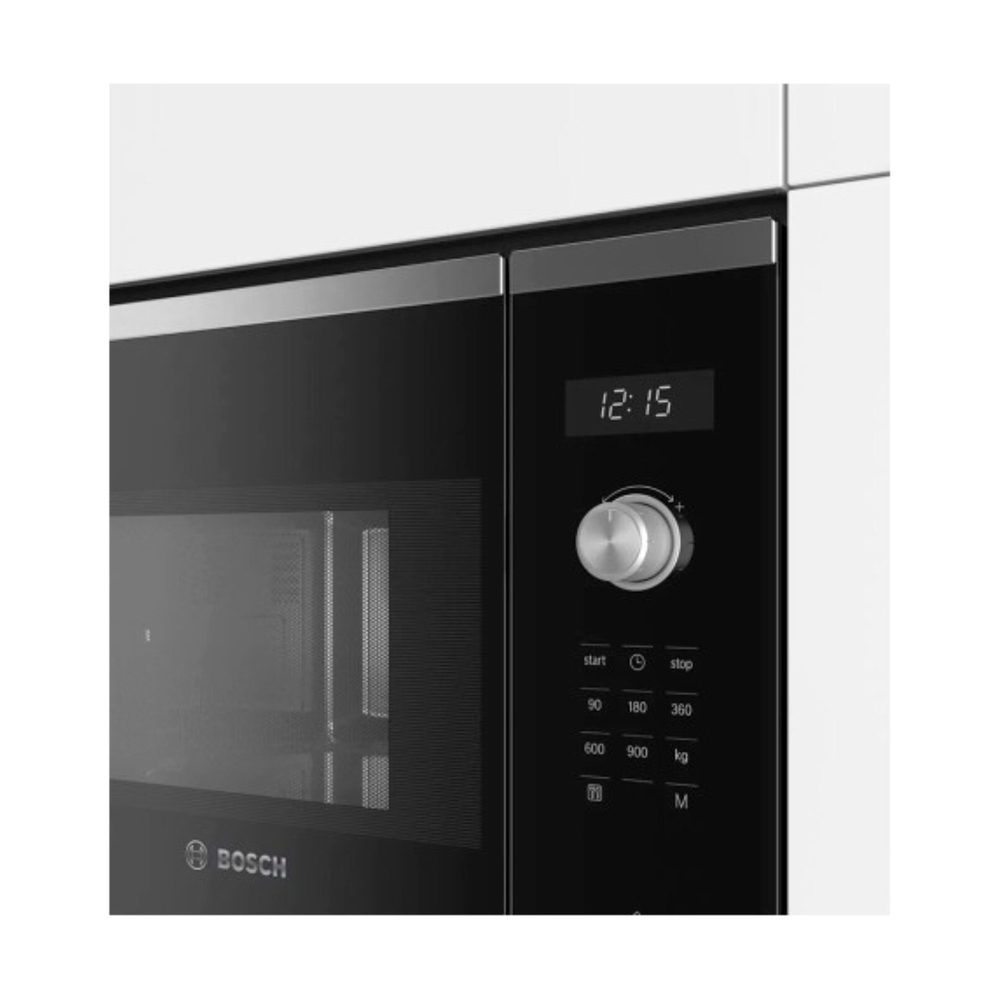 Встраиваемая микроволновая печь Bosch Serie 6 BFL554MS0 черный - фото 4