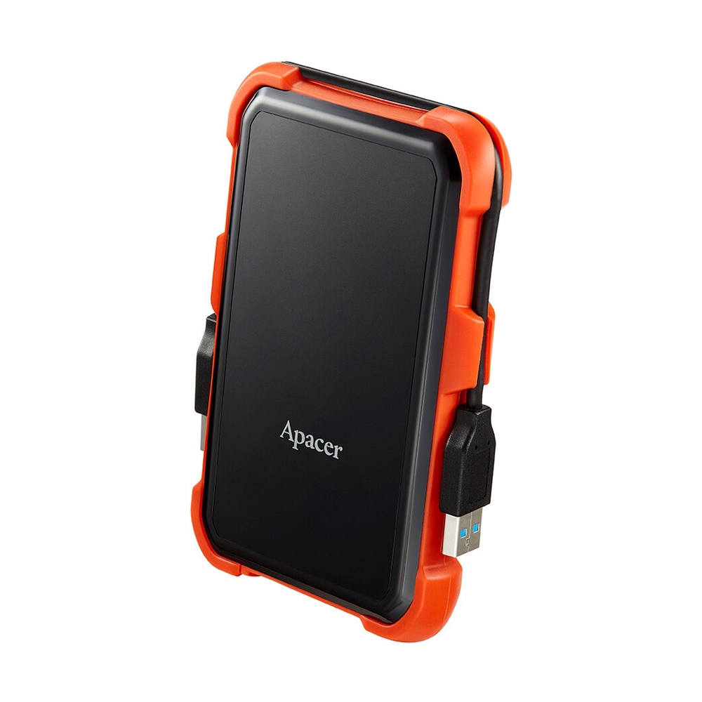 Внешний жёсткий диск, Apacer, AC630, AP2TBAC630T-1, 2TB, 2.5, USB 3.2, Оранжевый - фото