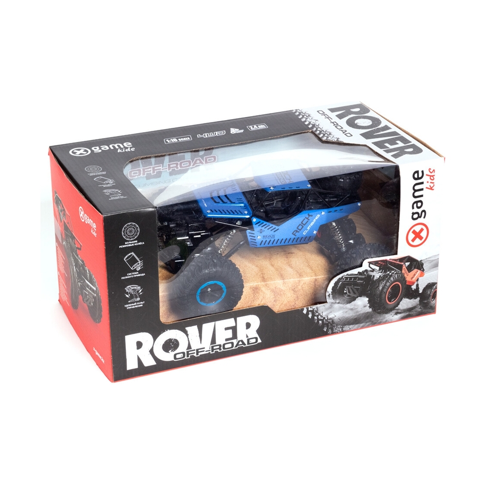 Радиоуправляемая машина X-Game Kids 41600SB - фото 3