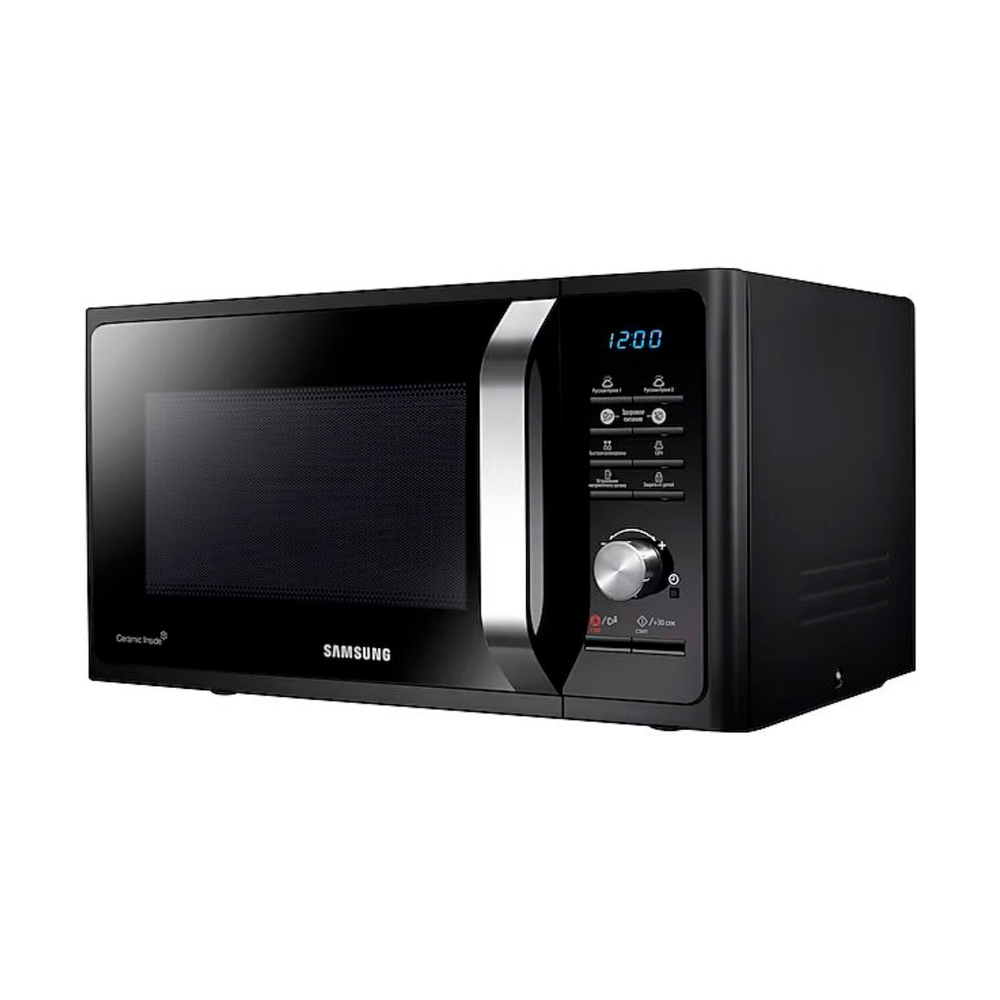 Микроволновая печь Samsung соло Muse 3 MS23F302TAK/BW - фото 9