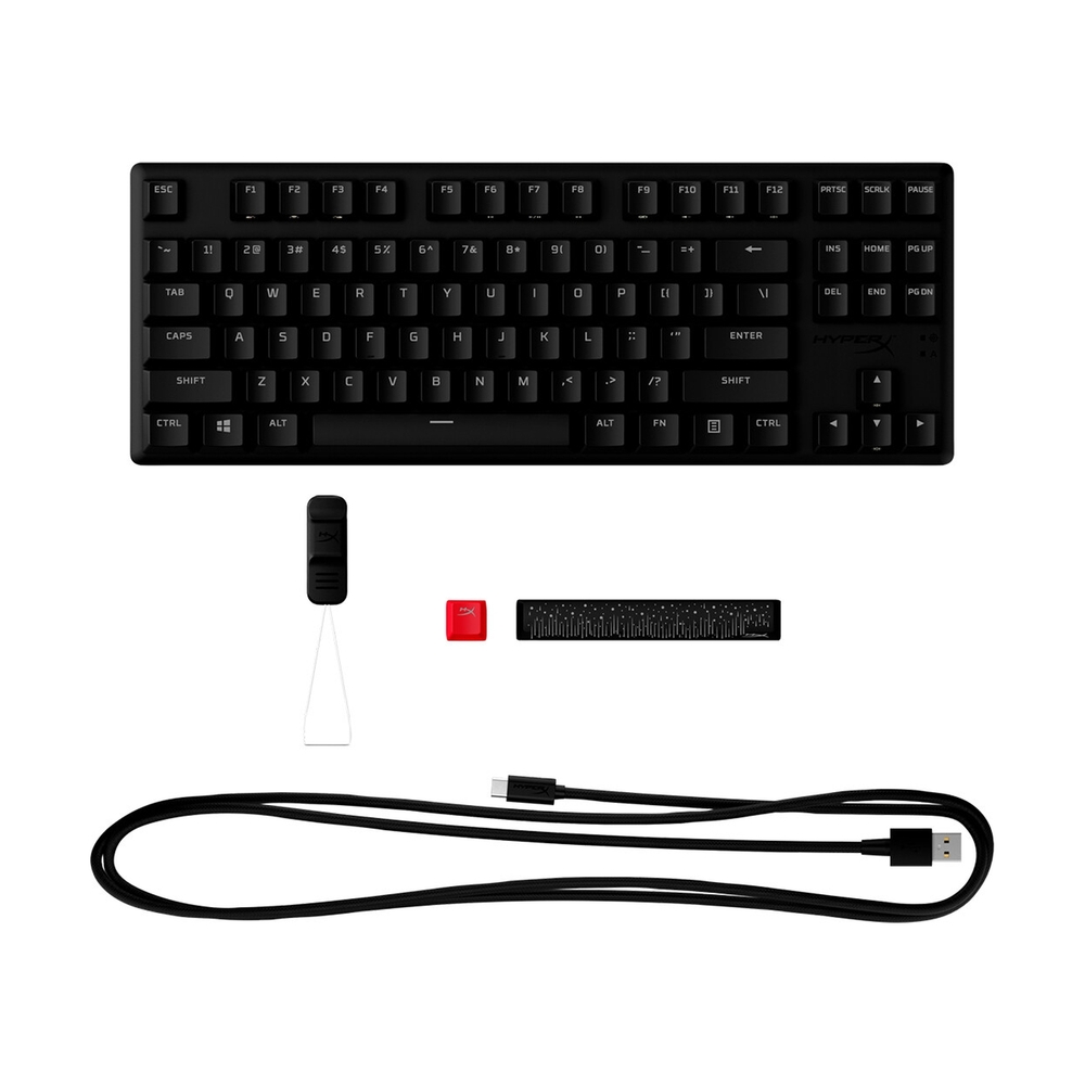 Игровая клавиатура HyperX Alloy Origins Core PBT HX Aqua (639N9AA#ABA) - фото 5